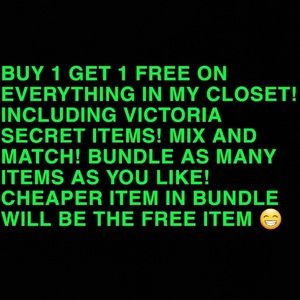 BOGO FREE!! ONLY FOR TODAY!